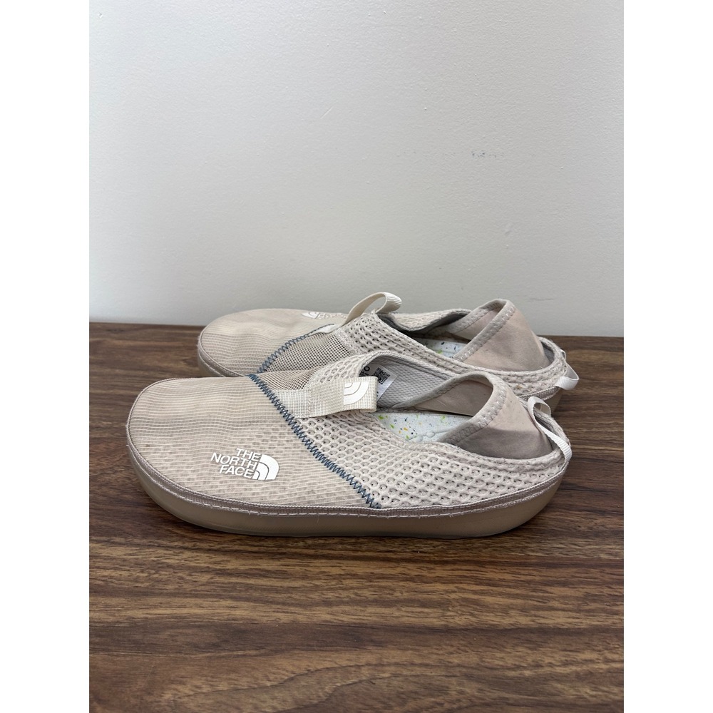 The North Face Base Camp Mule Gardenia White Gravel Mesh Slip On NF0A7W4D W 9 - Picture 5 of 9